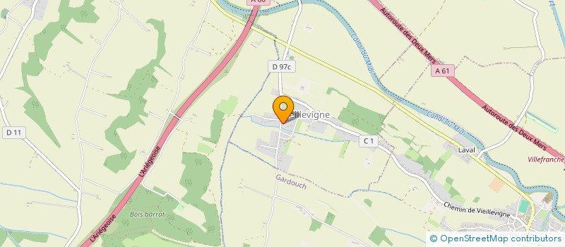 localisation de l'entreprise MONSIEUR JEREMY DEVOYON à VIEILLEVIGNE