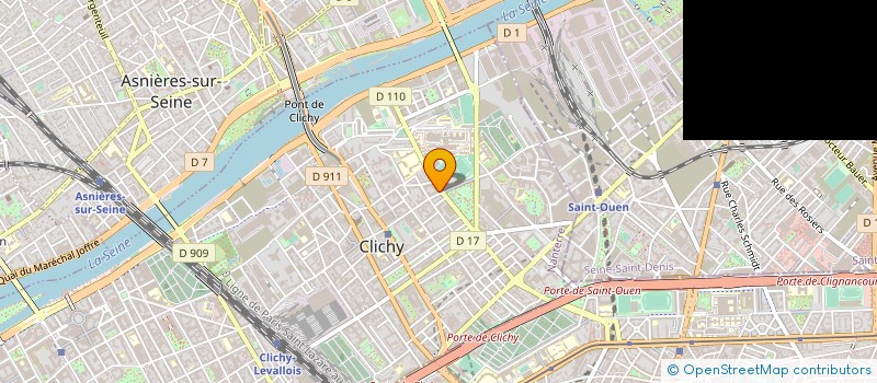 localisation de l'entreprise MONSIEUR JEREMY DIACRE à CLICHY