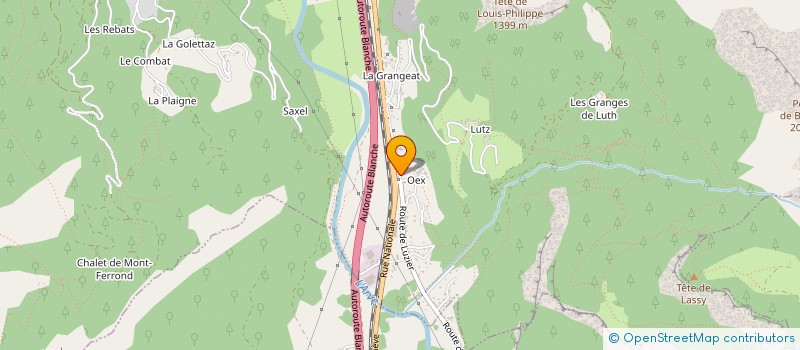 localisation de l'entreprise MONSIEUR JEREMY DIEU  MAGLAND