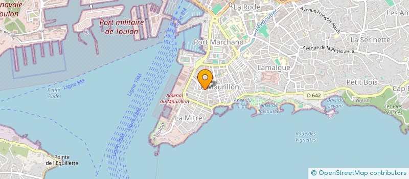 localisation de l'entreprise MONSIEUR JEREMY DIEVAL  TOULON