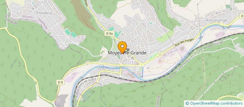 localisation de l'entreprise MONSIEUR JEREMY DIMOFF  MOYEUVRE-GRANDE