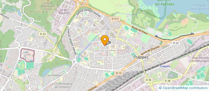 localisation de l'entreprise MONSIEUR JEREMY DJANI  TRAPPES