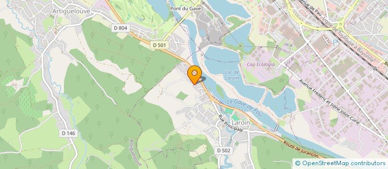 localisation de l'entreprise MONSIEUR JEREMY DO CARMO  LAROIN