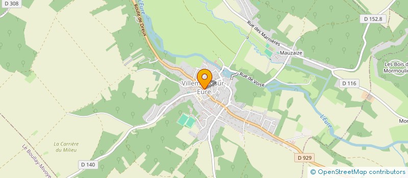 localisation de l'entreprise MONSIEUR JEREMY DODEMAN à VILLEMEUX-SUR-EURE
