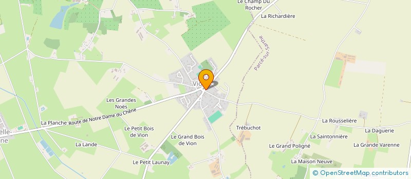 localisation de l'entreprise MONSIEUR JEREMY DOLY  SOUVIGNE-SUR-SARTHE