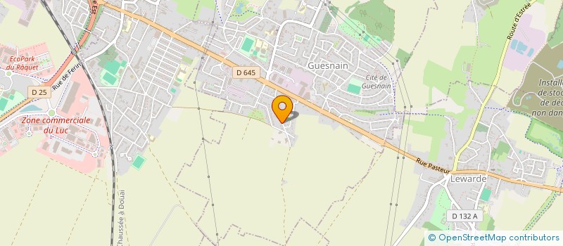 localisation de l'entreprise MONSIEUR JEREMY DOMISE  GUESNAIN