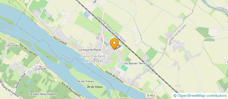 localisation de l'entreprise MONSIEUR JEREMY DOS SANTOS  SAINT-CLEMENT-DES-LEVEES