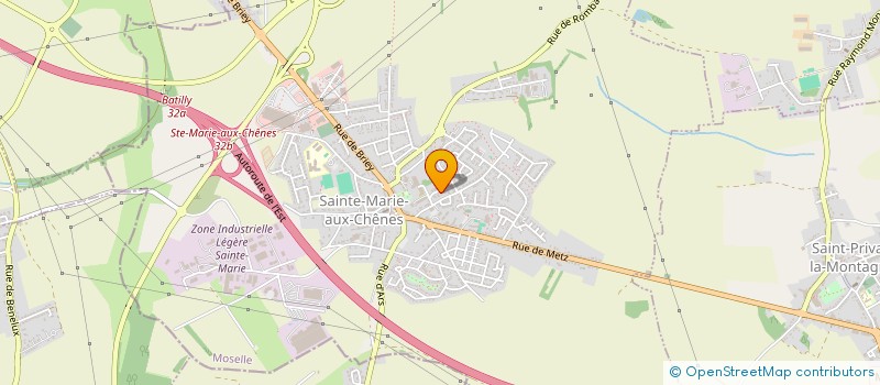 localisation de l'entreprise MONSIEUR JEREMY DOSTER  SAINTE-MARIE-AUX-CHENES