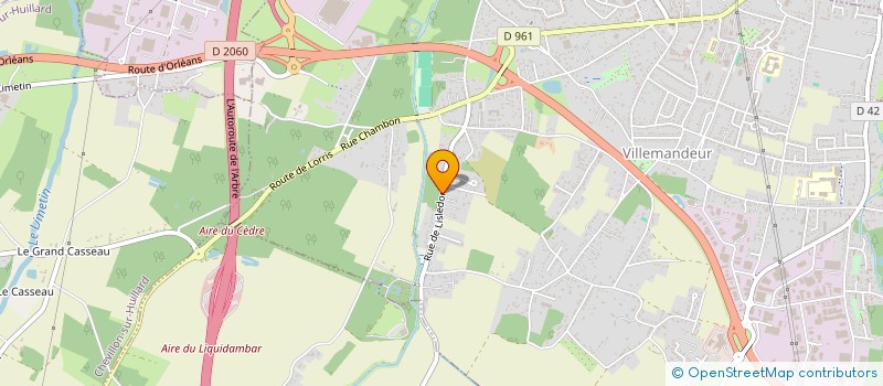 localisation de l'entreprise MONSIEUR JEREMY DOUCHET à VILLEMANDEUR