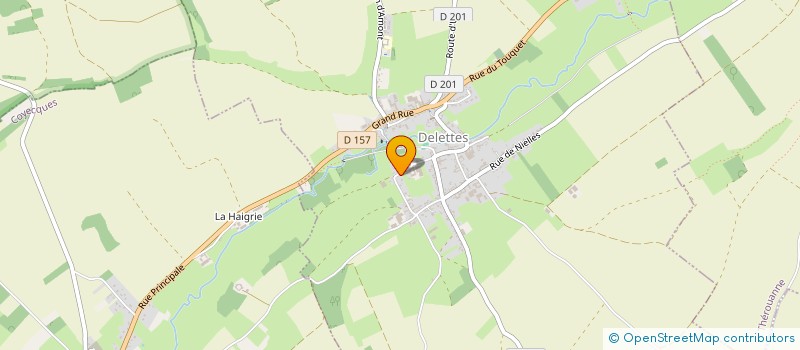 localisation de l'entreprise MONSIEUR JEREMY DOUILLY  DELETTES