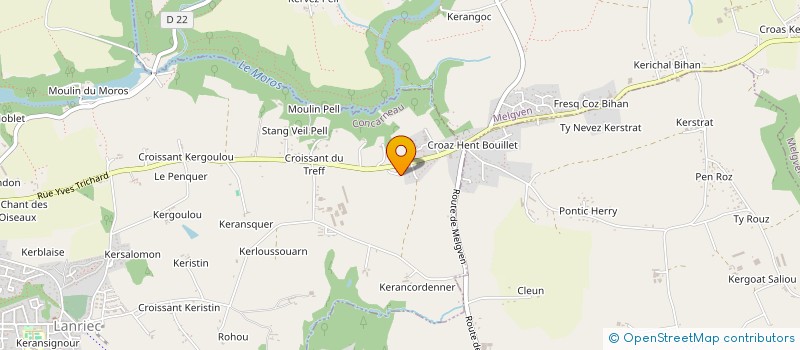 localisation de l'entreprise MONSIEUR JEREMY DROUGLAZET à CONCARNEAU