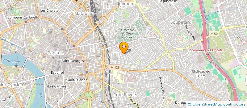 localisation de l'entreprise MONSIEUR JEREMY DRUI  TOULOUSE