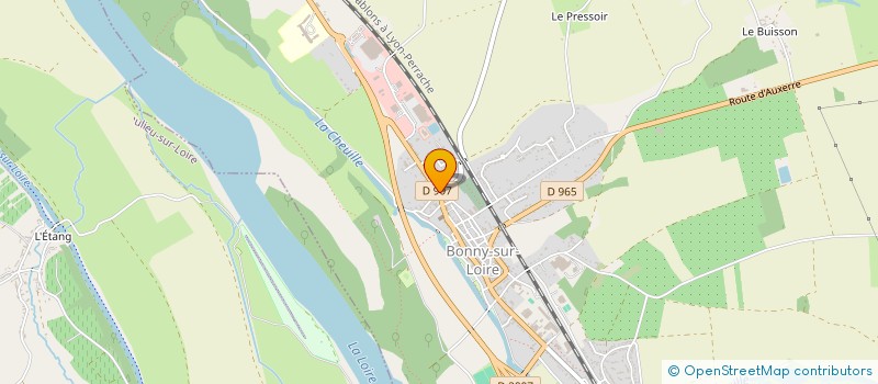 localisation de l'entreprise MONSIEUR JEREMY DUBOIS à BONNY-SUR-LOIRE