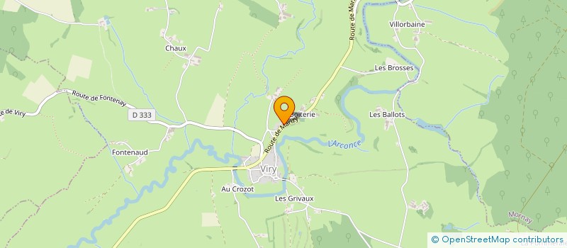 localisation de l'entreprise MONSIEUR JEREMY DUC  VIRY