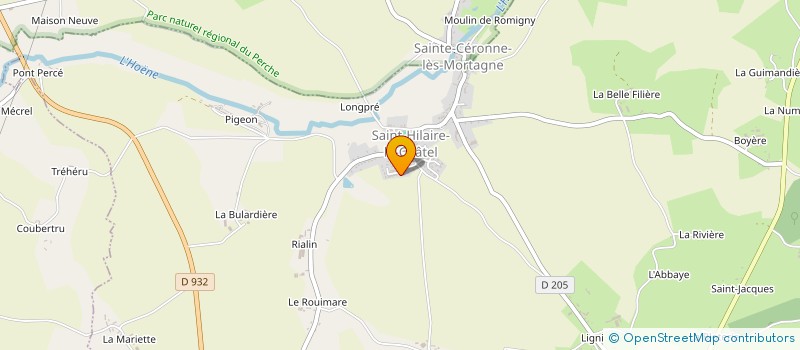localisation de l'entreprise MONSIEUR JEREMY DUCORNET à SAINT-HILAIRE-LE-CHATEL