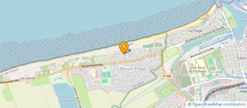 localisation de l'entreprise MONSIEUR JEREMY DUCROCQ  SANGATTE