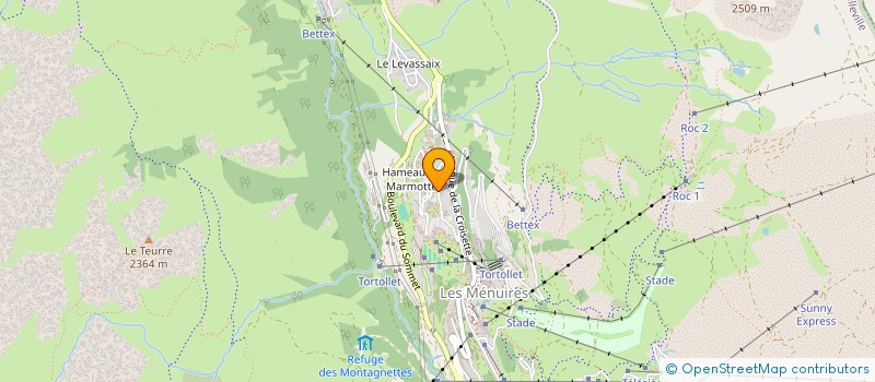 localisation de l'entreprise MONSIEUR JEREMY DUGRAY  LES BELLEVILLE