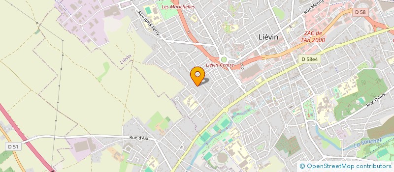 localisation de l'entreprise MONSIEUR JEREMY DUJARDIN à LIEVIN