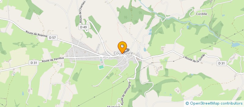 localisation de l'entreprise MONSIEUR JEREMY DUMAREAU  VOUGY