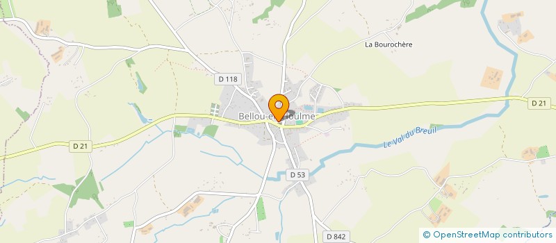 localisation de l'entreprise MONSIEUR JEREMY DUMONDELLE à BELLOU-EN-HOULME