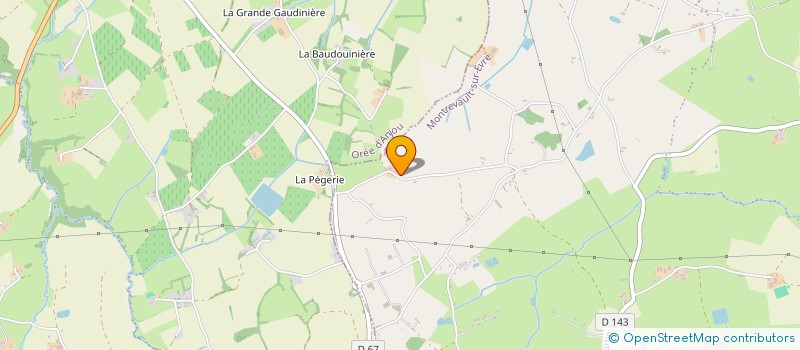 localisation de l'entreprise MONSIEUR JEREMY DUPONT à BEAUPREAU-EN-MAUGES