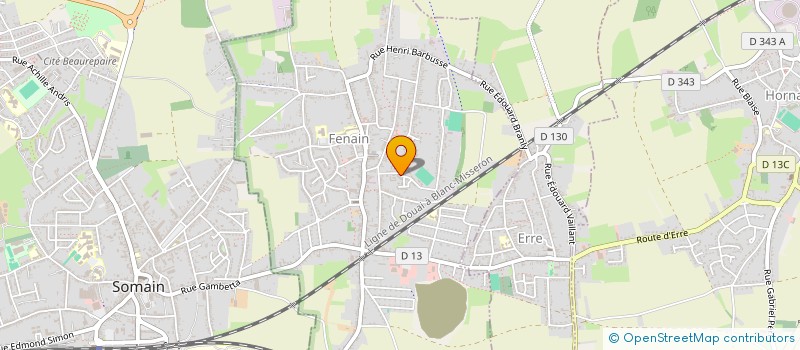 localisation de l'entreprise MONSIEUR JEREMY DUPUIS  FENAIN