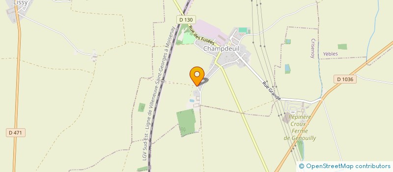 localisation de l'entreprise MONSIEUR JEREMY DUTHEIL  CHAMPDEUIL