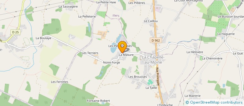 localisation de l'entreprise MONSIEUR JEREMY DUVAL à LANDIGOU