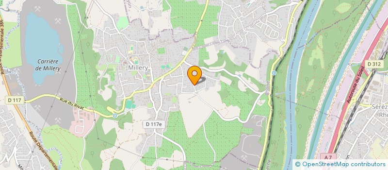 localisation de l'entreprise MONSIEUR JEREMY DUVERNE  MILLERY
