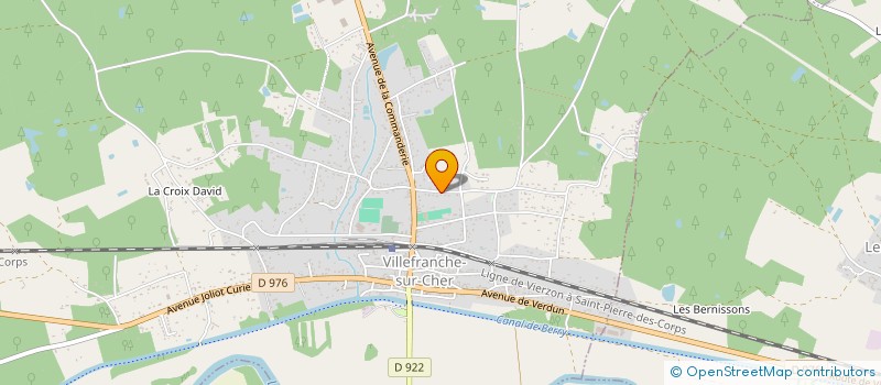 localisation de l'entreprise MONSIEUR JEREMY DUVOUX  VILLEFRANCHE-SUR-CHER