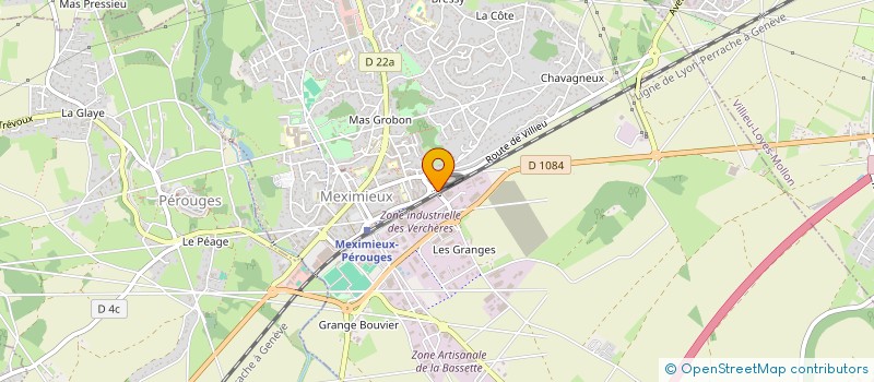 localisation de l'entreprise MONSIEUR JEREMY EDWARD à MEXIMIEUX