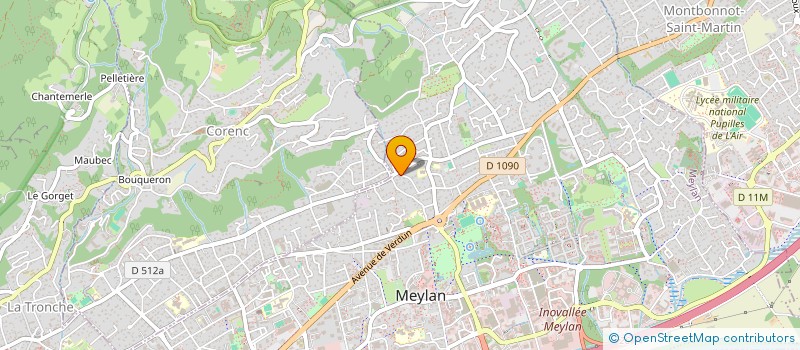 localisation de l'entreprise MONSIEUR JEREMY EGROIZARD  MEYLAN