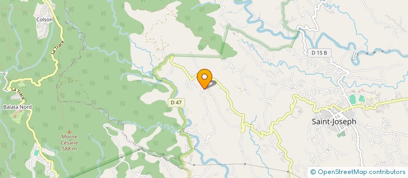 localisation de l'entreprise MONSIEUR JEREMY EMILE  SAINT-JOSEPH