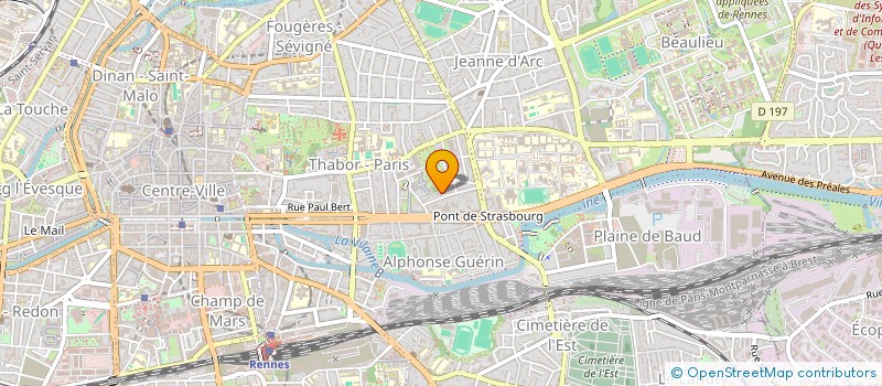 localisation de l'entreprise MONSIEUR JEREMY ENEZ  RENNES