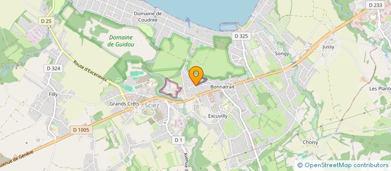 localisation de l'entreprise MONSIEUR JEREMY ERBA  SCIEZ