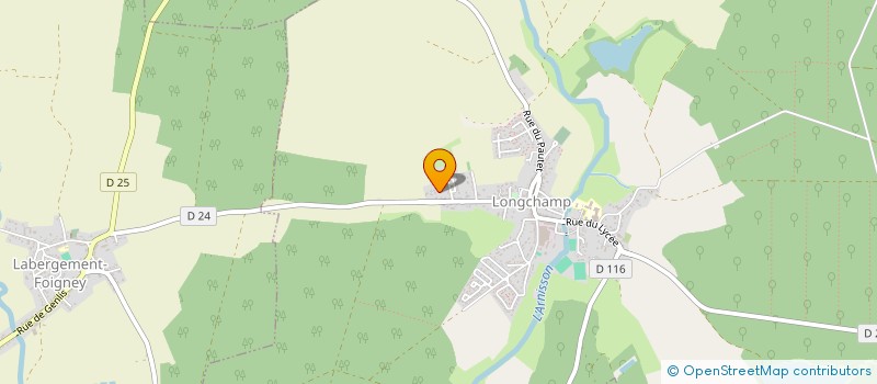 localisation de l'entreprise MONSIEUR JEREMY EVERS  LONGCHAMP