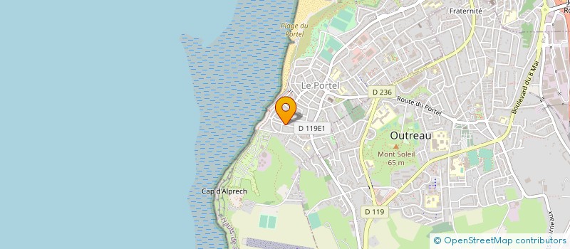 localisation de l'entreprise MONSIEUR JEREMY FALEMPIN  LE PORTEL