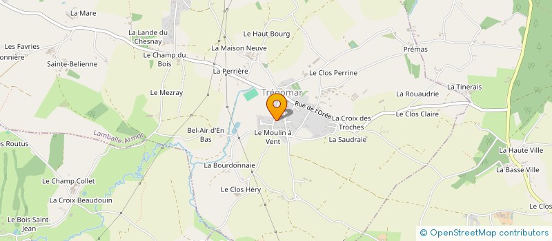 localisation de l'entreprise MONSIEUR JEREMY FANON  LAMBALLE-ARMOR