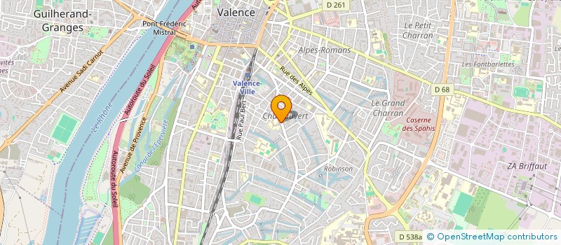 localisation de l'entreprise MONSIEUR JEREMY FARIELLO à VALENCE