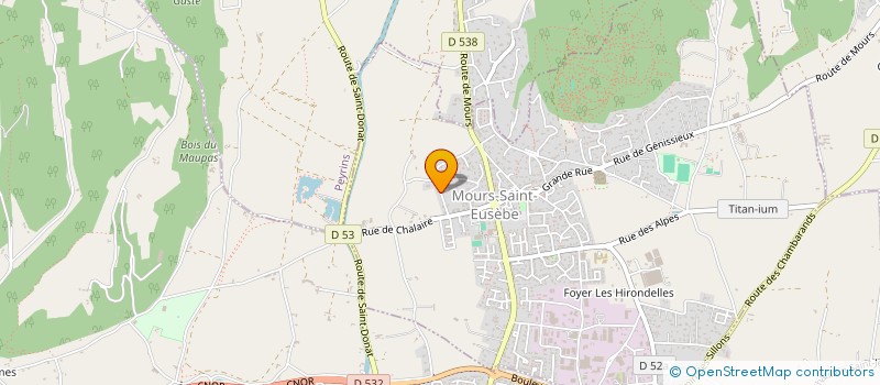 localisation de l'entreprise MONSIEUR JEREMY FAULIOT  BUHY