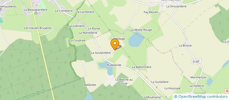 localisation de l'entreprise MONSIEUR JEREMY FAUVET à TOUROUVRE AU PERCHE