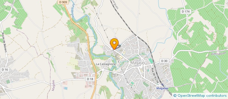 localisation de l'entreprise MONSIEUR JEREMY FAVARO  BEZIERS