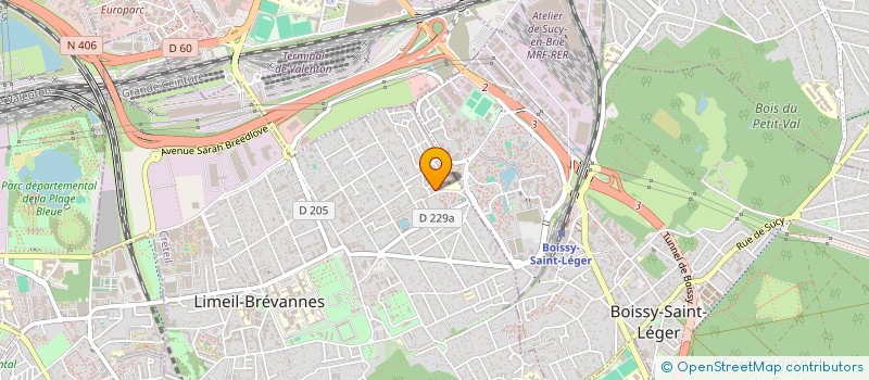 localisation de l'entreprise MONSIEUR JEREMY FDIDA  LIMEIL-BREVANNES