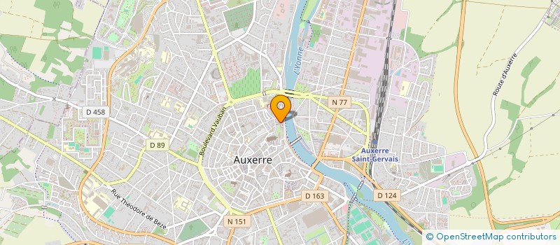 localisation de l'entreprise MONSIEUR JEREMY FELICE à AUXERRE