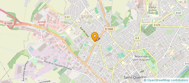 localisation de l'entreprise MONSIEUR JEREMY FERET à SAINT-QUENTIN