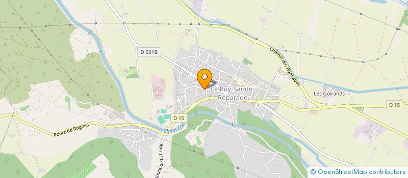 localisation de l'entreprise MONSIEUR JEREMY FERNANDES à LE PUY-SAINTE-REPARADE