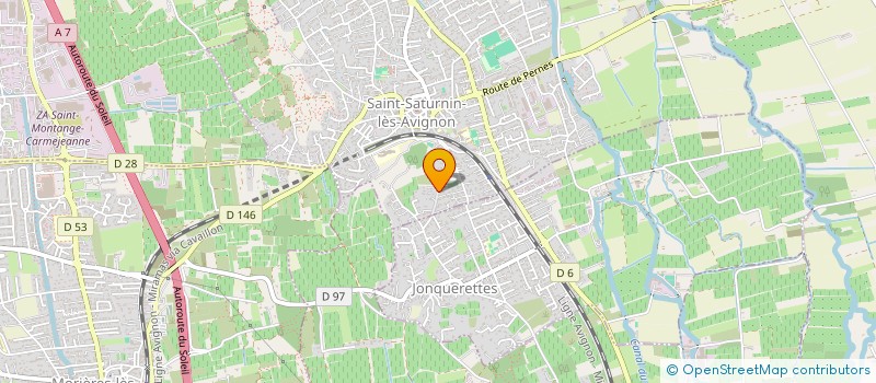 localisation de l'entreprise MONSIEUR JEREMY FERRERO  LE PONTET