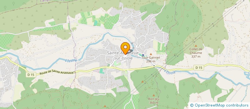 localisation de l'entreprise MONSIEUR JEREMY FERRET  SAINTE-ANASTASIE-SUR-ISSOLE