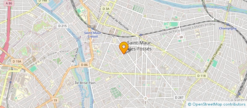 localisation de l'entreprise MONSIEUR JEREMY FERTELLE à SAINT-MAUR-DES-FOSSES