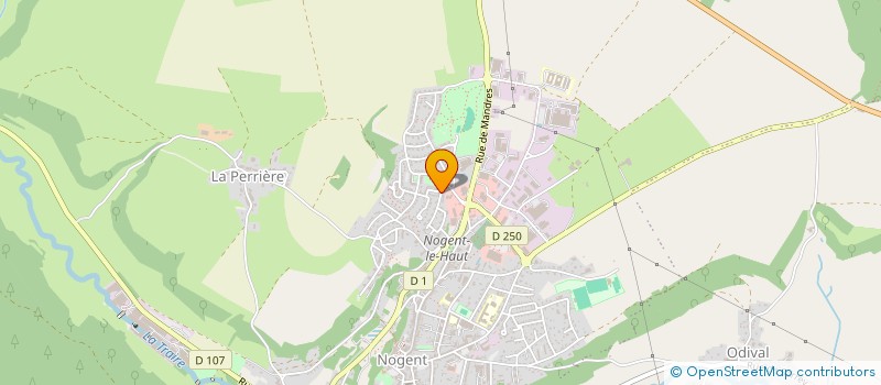 localisation de l'entreprise MONSIEUR JEREMY FEVRE à NOGENT